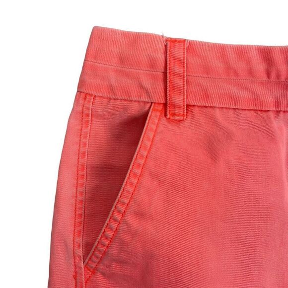 J. Crew Neon Chino Broken-In Shorts size 8 - Picture 3 of 4